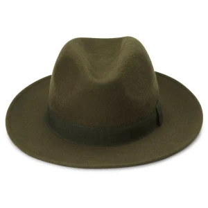 Fawler Fedora Fido Alessandria En Laine Verte garantie de qualité 10