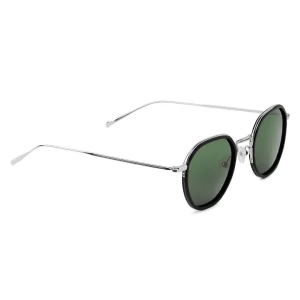 vente chaude Waykins Lunettes De Soleil Argentées Wylie Thea à Verres Polarisés Verts Dégradés 12