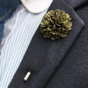 Warren Asher Broche Pour Homme à Fleur émeraude meilleur service 12