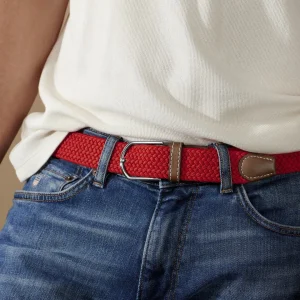 Collin Rowe Ceinture élastique Rouge vente pas cher en ligne 11