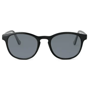 achat pas cher Sidegren Lunettes De Soleil Noires Classiques à Verres Gris Polarisés 9