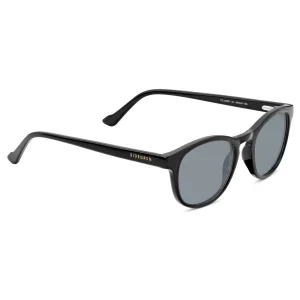 achat pas cher Sidegren Lunettes De Soleil Noires Classiques à Verres Gris Polarisés 11