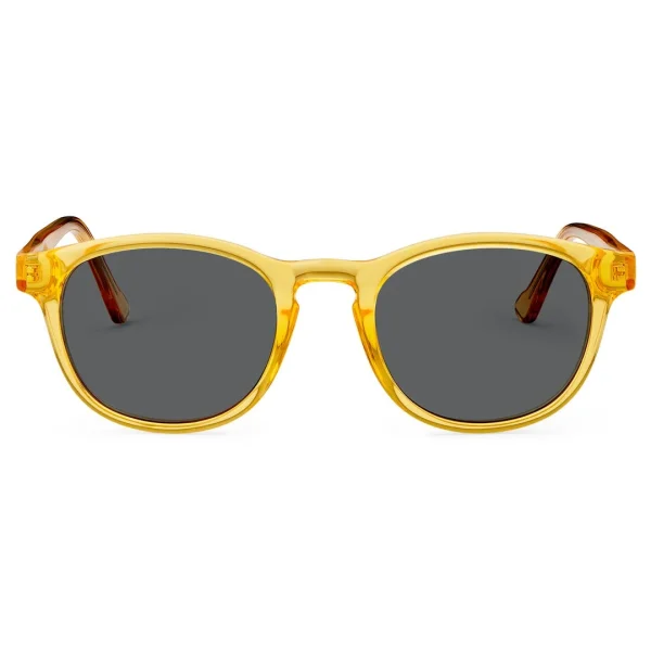 Sidegren Lunettes De Soleil Jaunes Classiques à Verres Gris Polarisés officiel 6