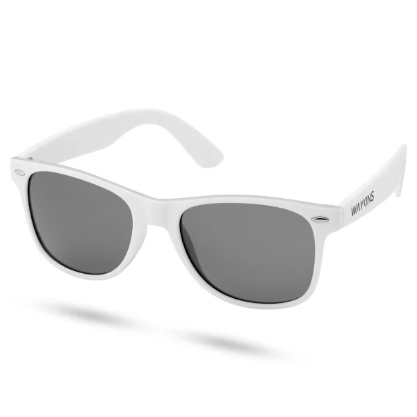 Waykins Lunettes De Soleil Rétro Blanches Polarisées en ligne officielle 1