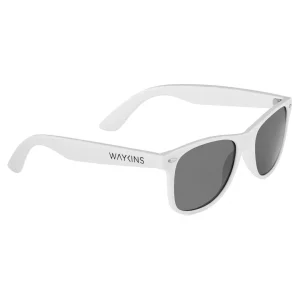 Waykins Lunettes De Soleil Rétro Blanches Polarisées en ligne officielle 11